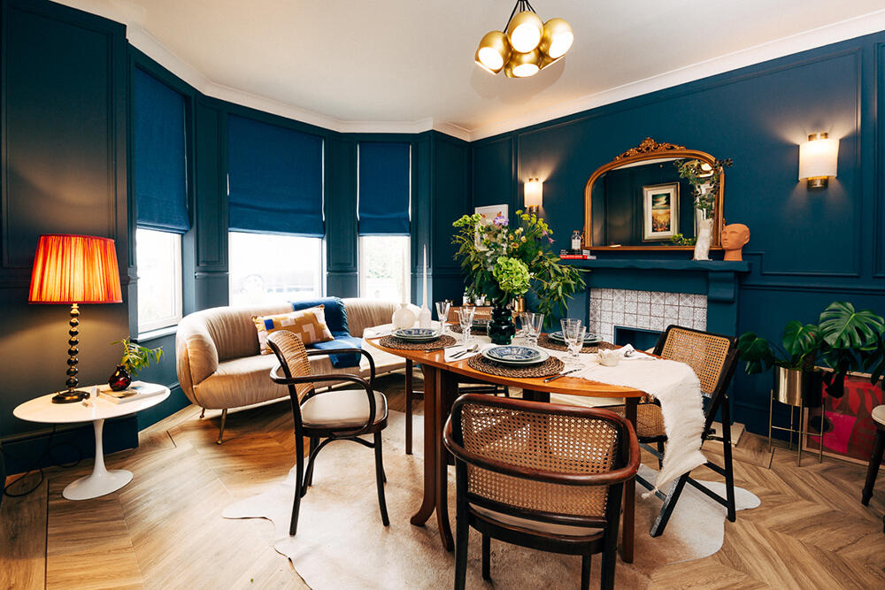 Sober living home interior in Sacramento, CA